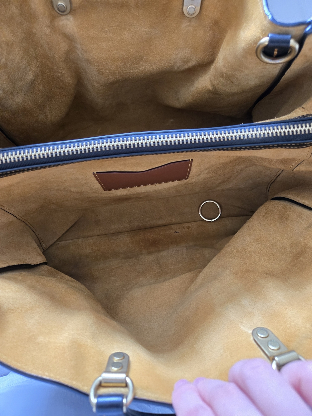 *RETIRED* Coach Rogue 39 Pebbled Leather Black - Picture 4 of 8